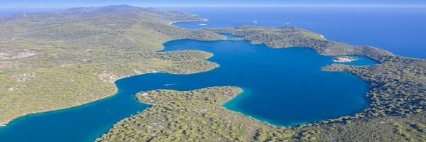 veliko jezero iz zraka